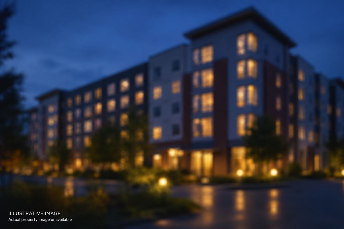 Illustrative image — a representative dormitory. Not a photograph of this property.